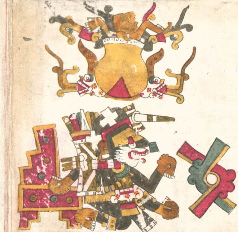 interpretación de códices antiguos, monolito mexihca